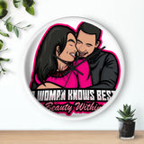Wall clock - A Woman Knows Best