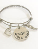 Memorial bracelet - Remembrance jewelry - Mom - A Woman Knows Best