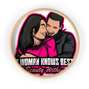 Wall clock - A Woman Knows Best