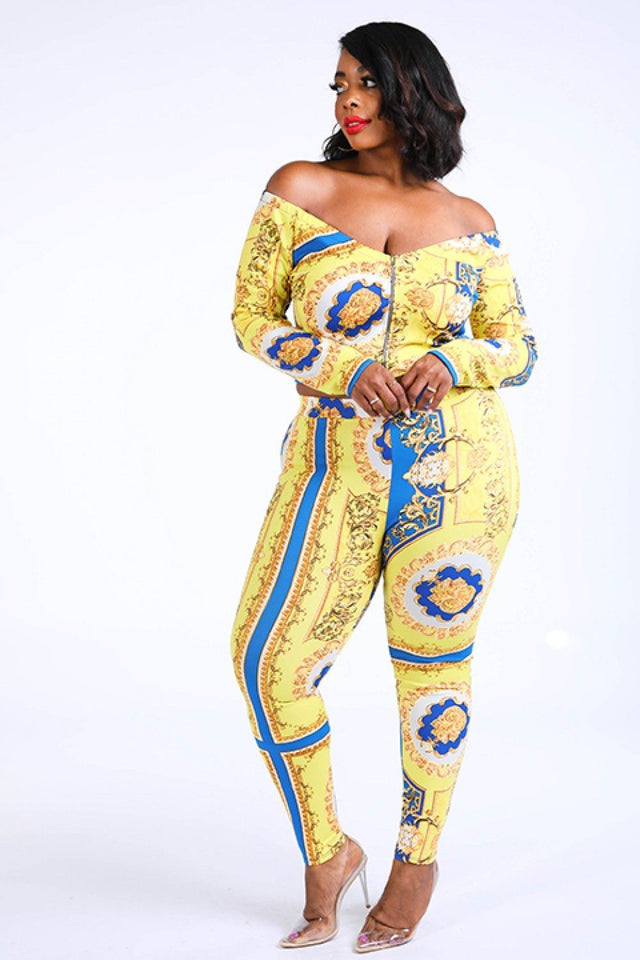 Off Shoulder Top & Leggings Set - A Woman Knows Best