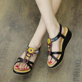 Fashion Women Middle Heel Sandals Sandals Vintage - A Woman Knows Best
