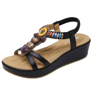Fashion Women Middle Heel Sandals Sandals Vintage - A Woman Knows Best