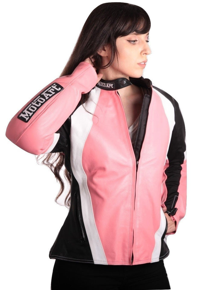 MotoArt Racing ProSeries I Pink, White and Black - A Woman Knows Best