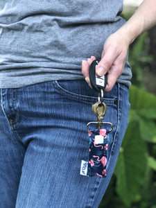 Navy with Coral Flamingos - A Woman Knows Best