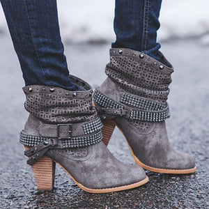 Women Boots High Heels Shoes For Female - A Woman Knows Best