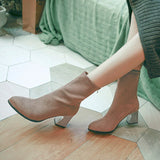 Vintage Women High Heel Shoes Pointed Toe Zipper - A Woman Knows Best