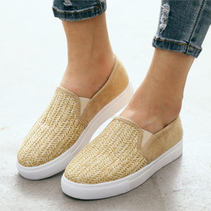 Women Flats Shoes  Sneakers Slip On Flats Leather - A Woman Knows Best