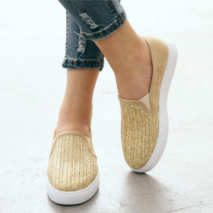Women Flats Shoes  Sneakers Slip On Flats Leather - A Woman Knows Best