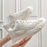Women's sneakers mesh wild thick shoes spring - A Woman Knows Best
