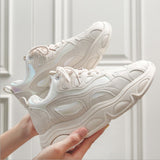 Women's sneakers mesh wild thick shoes spring - A Woman Knows Best
