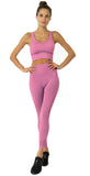 Mesh Seamless Set - Pink - A Woman Knows Best