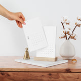 Vertical Desk Calendar - A Woman Knows Best