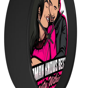 Wall clock - A Woman Knows Best