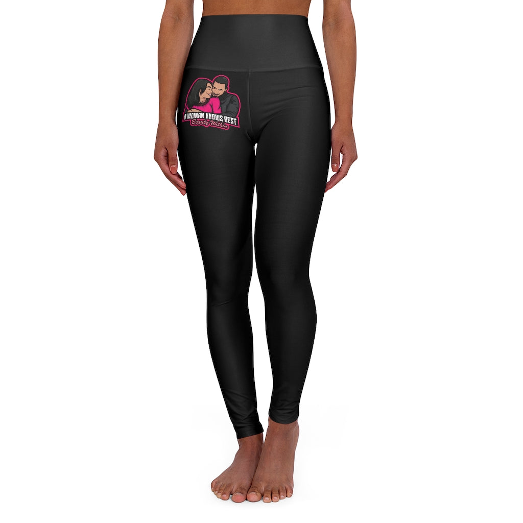 High Waisted Yoga Leggings - A Woman Knows Best