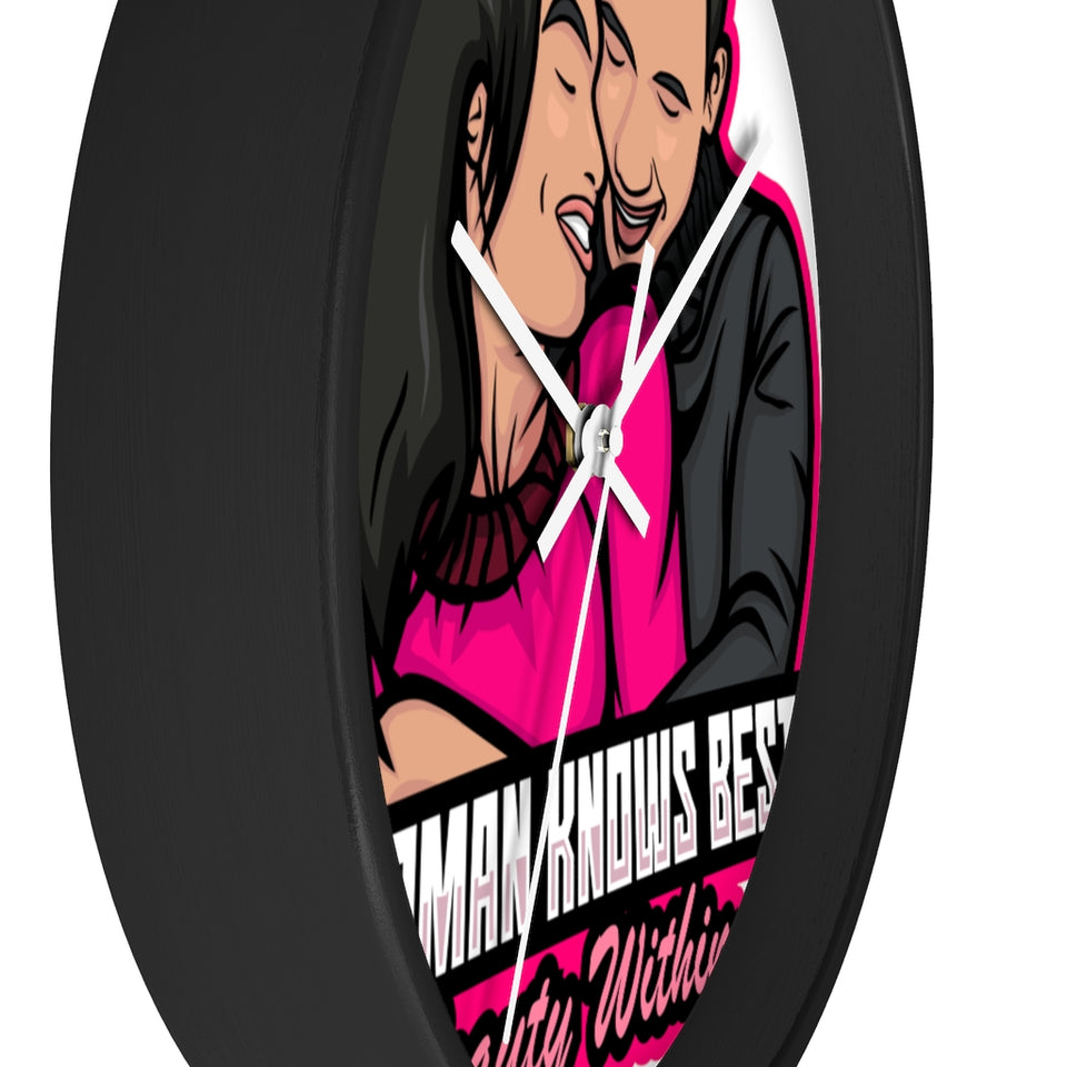 Wall clock - A Woman Knows Best