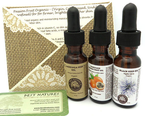 3 Oils Organic Personalized Gift (organic, - A Woman Knows Best