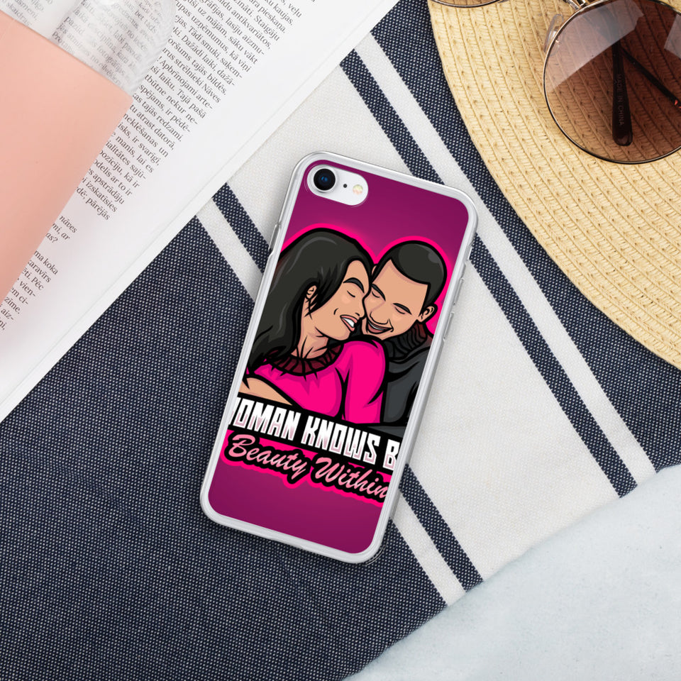 A Woman Knows Best Liquid Glitter Phone Case - A Woman Knows Best
