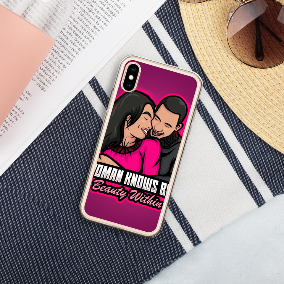 A Woman Knows Best Liquid Glitter Phone Case - A Woman Knows Best