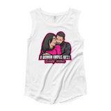 Ladies’ Cap Sleeve T-Shirt - A Woman Knows Best