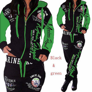 ZOGAA 2019 new Womens Sets Clothes Hoodies Pants 2 Piece Set Warm Ladies Printed Women Outfits Matching Suit Women Tracksuit - A Woman Knows Best
