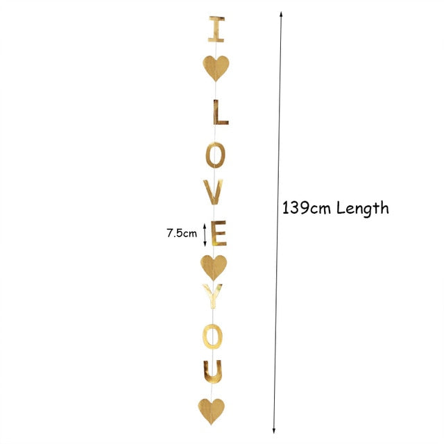 16inch Gold Love Letter Foil Balloons Heart Baloon Hanging Rose Bear Gift for Engagement Wedding Decoration Valentines Day Decor - A Woman Knows Best