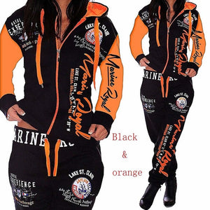 ZOGAA 2019 new Womens Sets Clothes Hoodies Pants 2 Piece Set Warm Ladies Printed Women Outfits Matching Suit Women Tracksuit - A Woman Knows Best