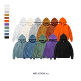 INFLATION 2020 Autumn Mens Thick Fleece Hoodies Hip Hop Pure Hoodies Thick Velvet Fabrics Winter Hoodies For Men Women 167W17 - A Woman Knows Best