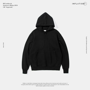 INFLATION 2020 Autumn Mens Thick Fleece Hoodies Hip Hop Pure Hoodies Thick Velvet Fabrics Winter Hoodies For Men Women 167W17 - A Woman Knows Best