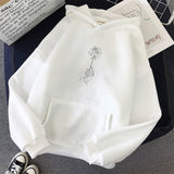 Fashion  Sweatshirt Women's Long Sleeve Hoodie Loose Print Women's Hoodie Sweatshirt Casual Sportswear Pullover Warm Hooded - A Woman Knows Best