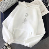 Fashion  Sweatshirt Women's Long Sleeve Hoodie Loose Print Women's Hoodie Sweatshirt Casual Sportswear Pullover Warm Hooded - A Woman Knows Best