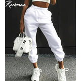 Rockmore Harajuku Joggers Wide Leg SweatPants Women Trousers Plus Size High Waist Pants Streetwear Korean Casual Pant Femme Fall - A Woman Knows Best