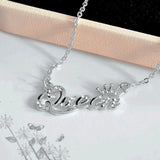 SexeMara Hot Style Jewelry Gold-Color Queen Letter Crystal Choker Necklace Personaliy Pendant Necklace for Women Female 2019 - A Woman Knows Best