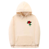 New Fashion 2021 Autumn Winter Latest Harajuku Poison Rose Print Hoodies High Quality Men Women Hip Hop Streetwear Clothing - A Woman Knows Best