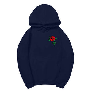 New Fashion 2021 Autumn Winter Latest Harajuku Poison Rose Print Hoodies High Quality Men Women Hip Hop Streetwear Clothing - A Woman Knows Best