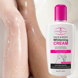 Collagen Milk Bleaching Face Body Cream skin whitening Moisturizing Body Lotion skin lightening cream - A Woman Knows Best