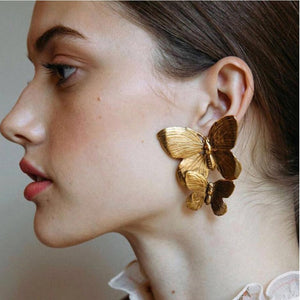 IPARAM 2020 New Big Circle Round Hoop Earrings for Women's Fashion Statement Golden Punk Charm Earrings Party Jewelry - A Woman Knows Best
