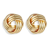 IPARAM 2020 New Big Circle Round Hoop Earrings for Women's Fashion Statement Golden Punk Charm Earrings Party Jewelry - A Woman Knows Best