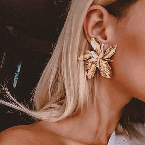 IPARAM 2020 New Big Circle Round Hoop Earrings for Women's Fashion Statement Golden Punk Charm Earrings Party Jewelry - A Woman Knows Best