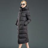 90% White Duck Down Jacket 2021 Women Winter Jacket Long Thick Coat For Women Hooded Down Parka Warm Female Clothes Waterproof - A Woman Knows Best