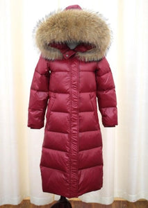 90% White Duck Down Jacket 2021 Women Winter Jacket Long Thick Coat For Women Hooded Down Parka Warm Female Clothes Waterproof - A Woman Knows Best