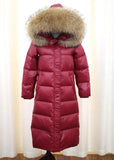 90% White Duck Down Jacket 2021 Women Winter Jacket Long Thick Coat For Women Hooded Down Parka Warm Female Clothes Waterproof - A Woman Knows Best
