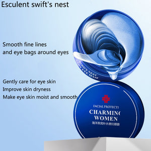 60 Pieces Golden Collagen Mask Lady Natural Moisturizing Gel Eye patches Remove Dark Circles Anti Age Bag Eye Wrinkle Skin Care - A Woman Knows Best