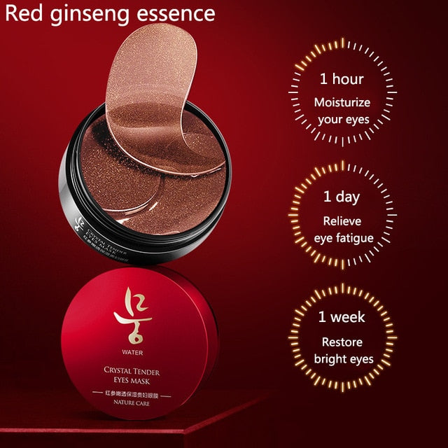 60 Pieces Golden Collagen Mask Lady Natural Moisturizing Gel Eye patches Remove Dark Circles Anti Age Bag Eye Wrinkle Skin Care - A Woman Knows Best