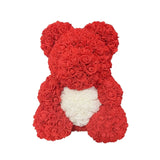 2021 40cm Rose Bear Heart Artificial Flower Rose Teddy Bear For Women Valentine's Wedding Birthday Christmas Gift - A Woman Knows Best