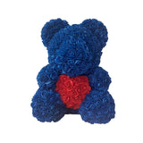 2021 40cm Rose Bear Heart Artificial Flower Rose Teddy Bear For Women Valentine's Wedding Birthday Christmas Gift - A Woman Knows Best
