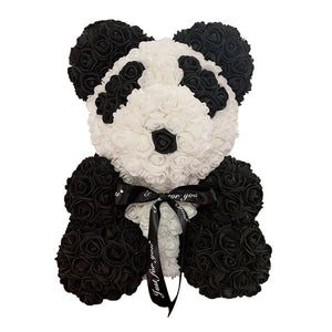 2021 40cm Rose Bear Heart Artificial Flower Rose Teddy Bear For Women Valentine's Wedding Birthday Christmas Gift - A Woman Knows Best