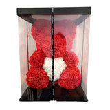 2021 40cm Rose Bear Heart Artificial Flower Rose Teddy Bear For Women Valentine's Wedding Birthday Christmas Gift - A Woman Knows Best