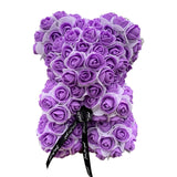 2021 40cm Rose Bear Heart Artificial Flower Rose Teddy Bear For Women Valentine's Wedding Birthday Christmas Gift - A Woman Knows Best