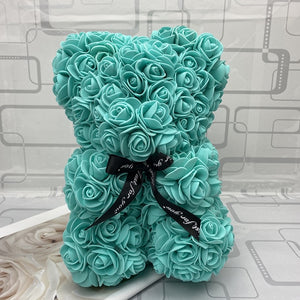 25cm/40cm Teddy Rose Bear Artificial Flower Rose of Bear Christmas Decoration for Home Valentines Women Gifts - A Woman Knows Best