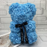 25cm/40cm Teddy Rose Bear Artificial Flower Rose of Bear Christmas Decoration for Home Valentines Women Gifts - A Woman Knows Best
